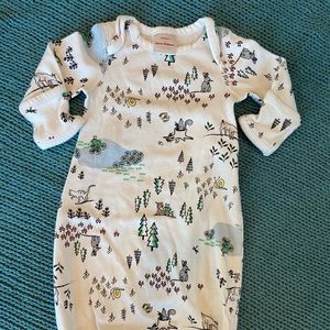 Organic Infant sleeping gown